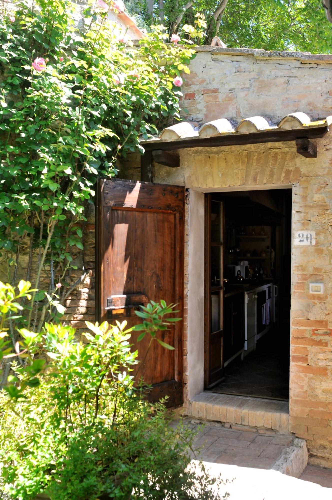 Borgo Lucignanello Bandini Villa San Giovanni dʼAsso Rum bild
