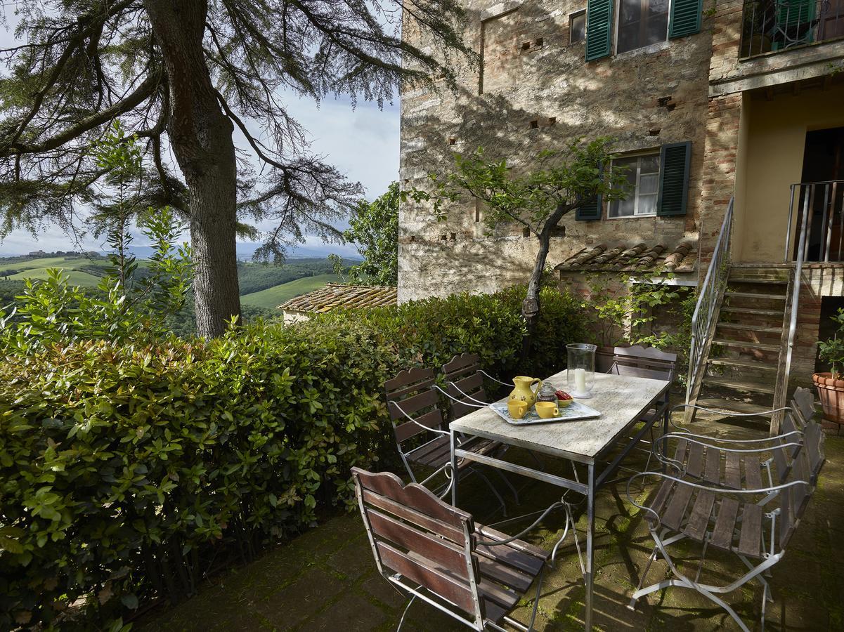 Borgo Lucignanello Bandini Villa San Giovanni dʼAsso Exteriör bild