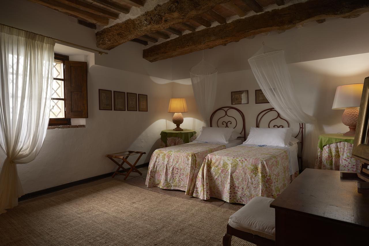 Borgo Lucignanello Bandini Villa San Giovanni dʼAsso Exteriör bild