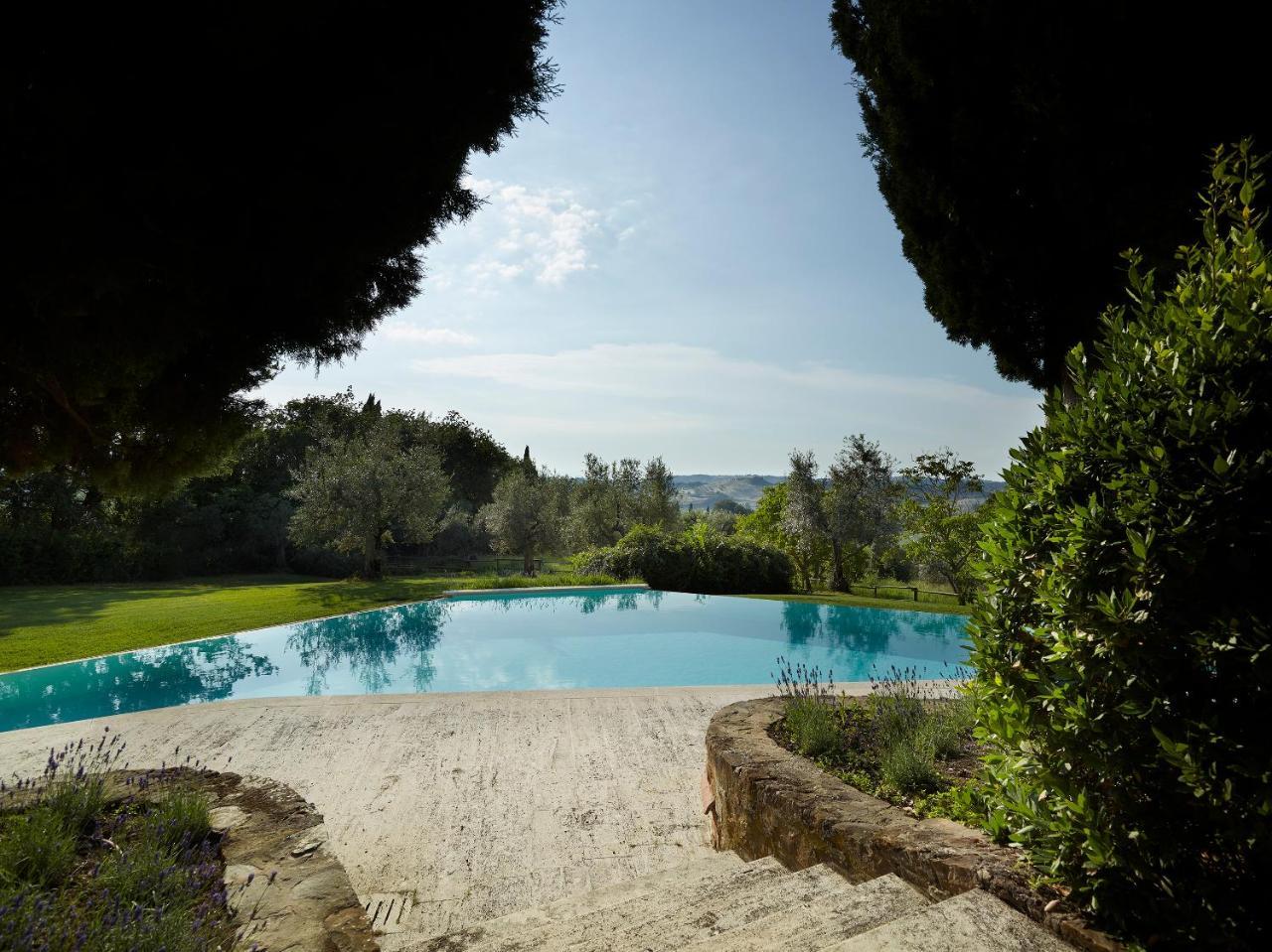 Borgo Lucignanello Bandini Villa San Giovanni dʼAsso Exteriör bild