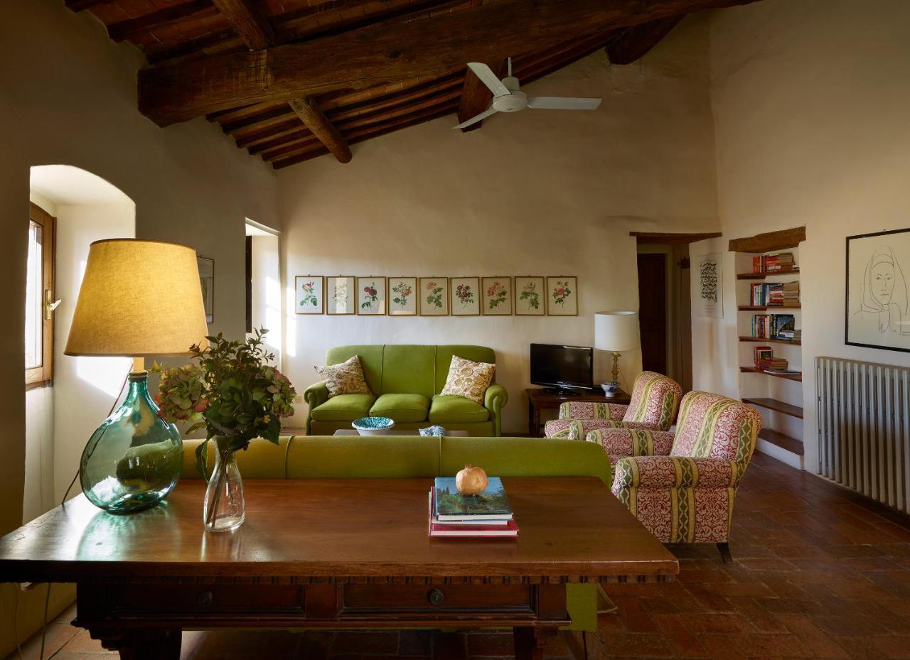 Borgo Lucignanello Bandini Villa San Giovanni dʼAsso Exteriör bild