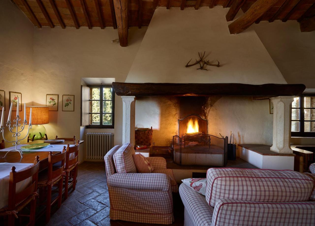 Borgo Lucignanello Bandini Villa San Giovanni dʼAsso Exteriör bild