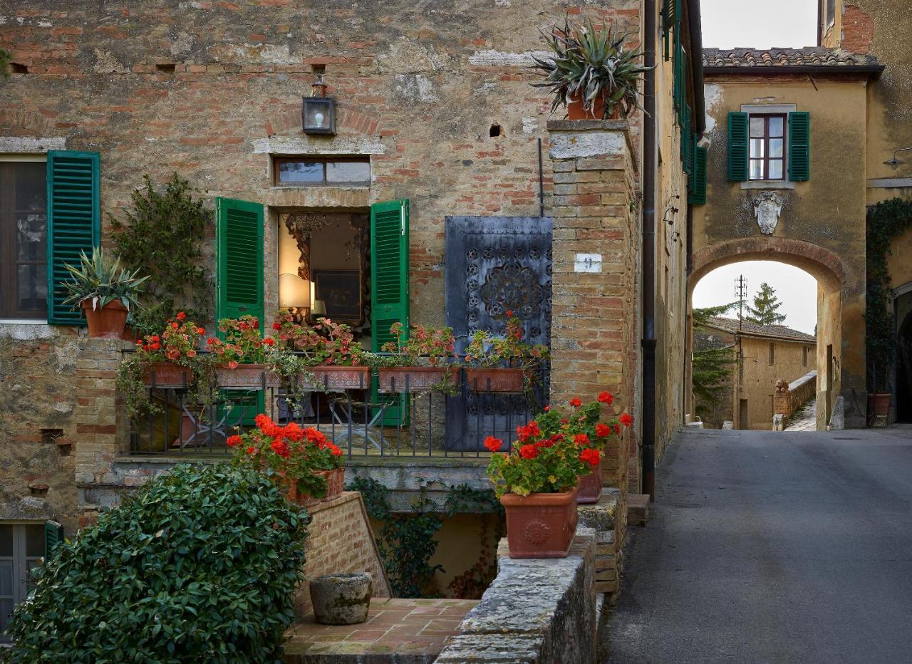 Borgo Lucignanello Bandini Villa San Giovanni dʼAsso Exteriör bild