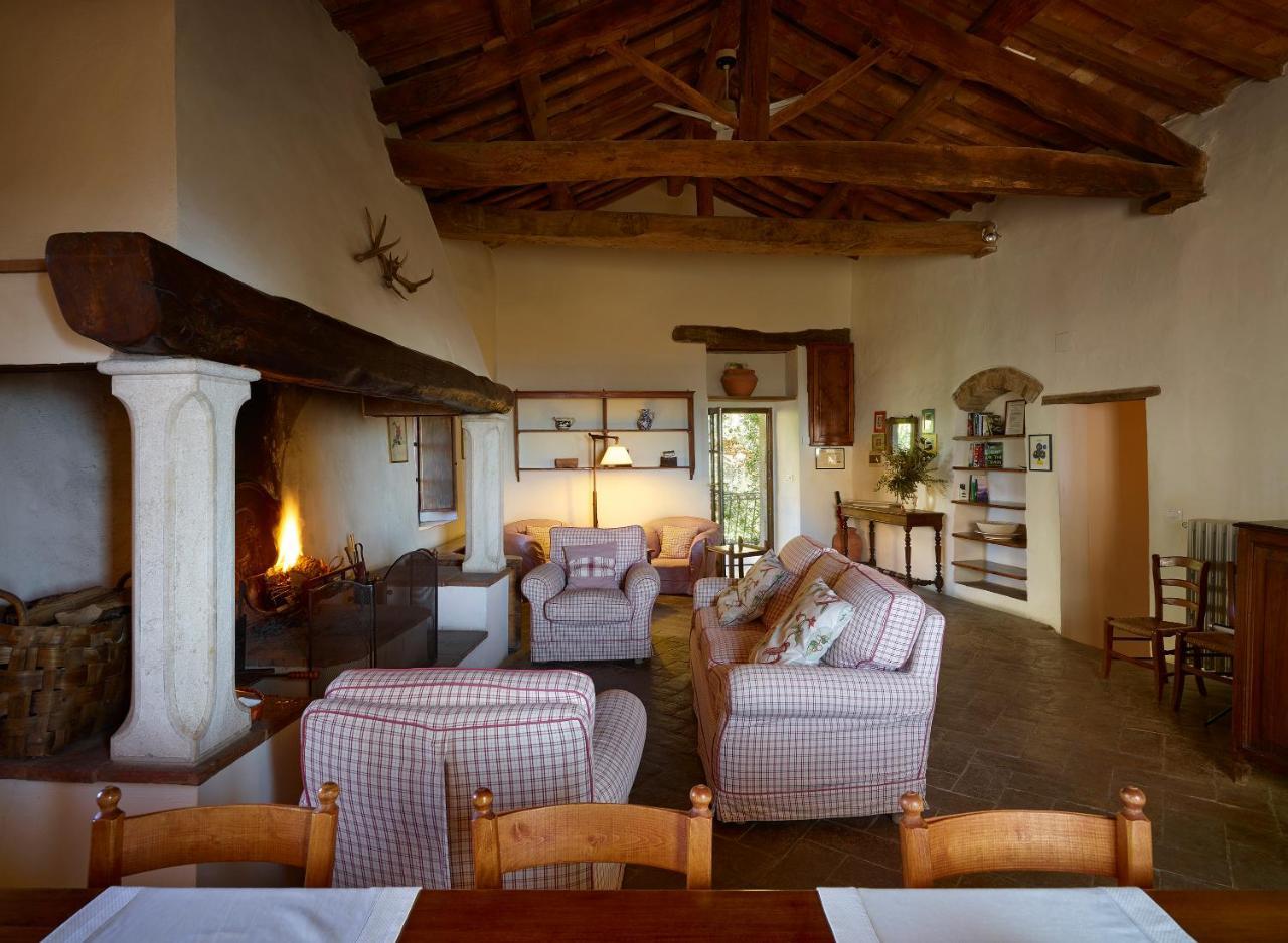 Borgo Lucignanello Bandini Villa San Giovanni dʼAsso Exteriör bild