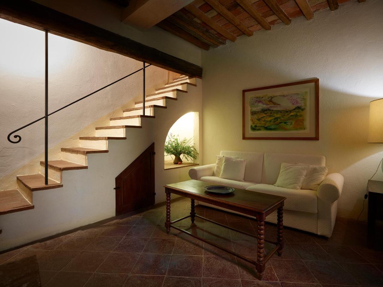 Borgo Lucignanello Bandini Villa San Giovanni dʼAsso Exteriör bild