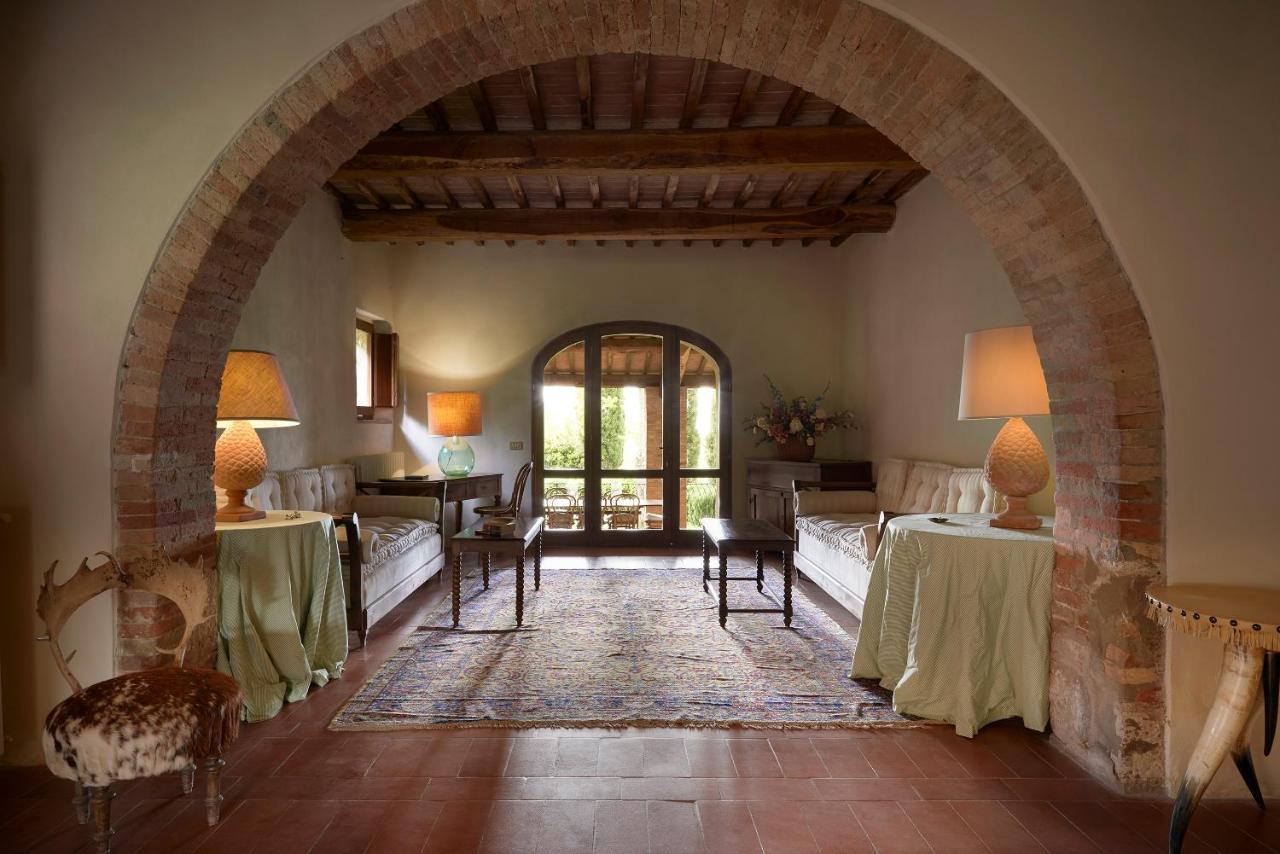 Borgo Lucignanello Bandini Villa San Giovanni dʼAsso Exteriör bild