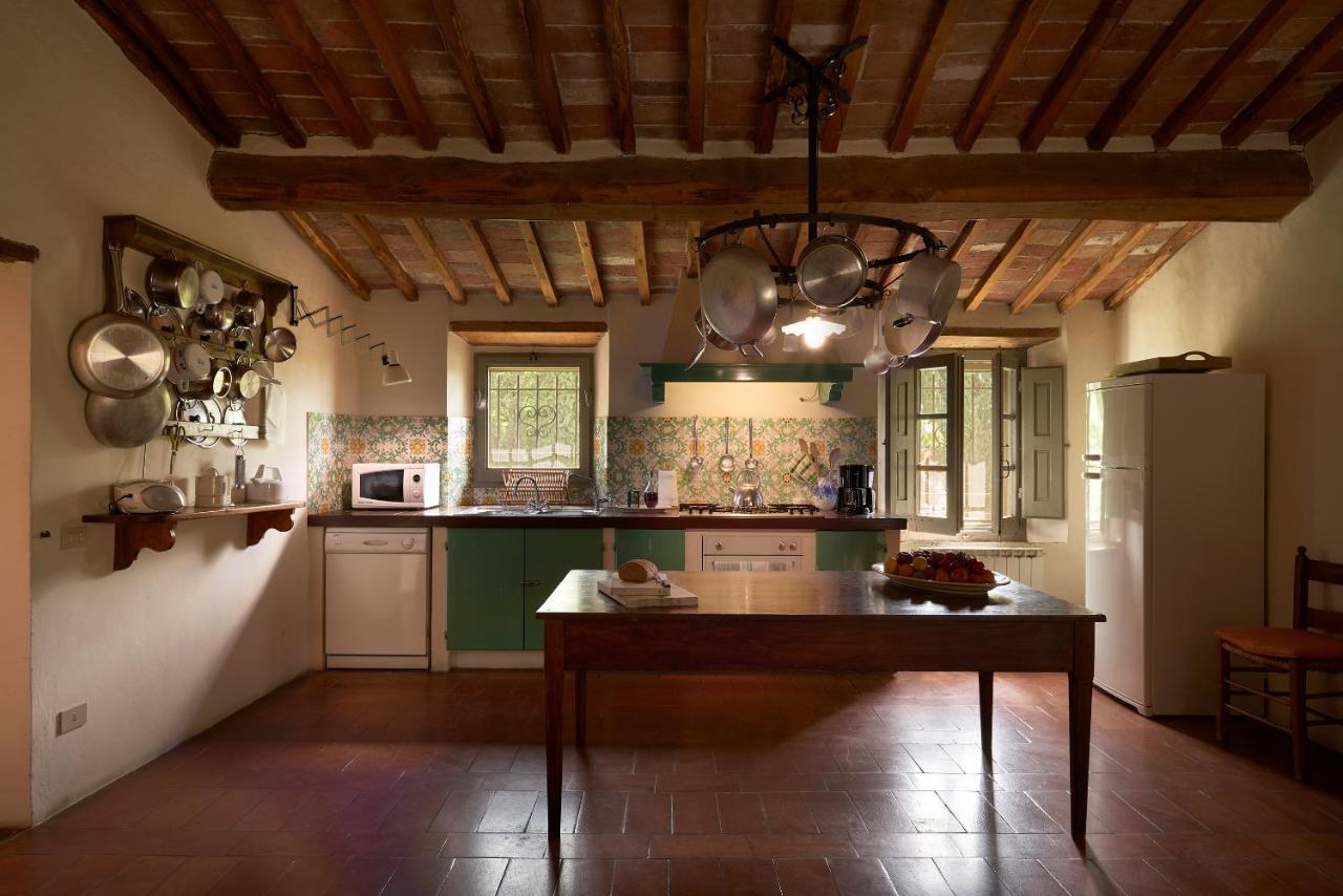 Borgo Lucignanello Bandini Villa San Giovanni dʼAsso Exteriör bild