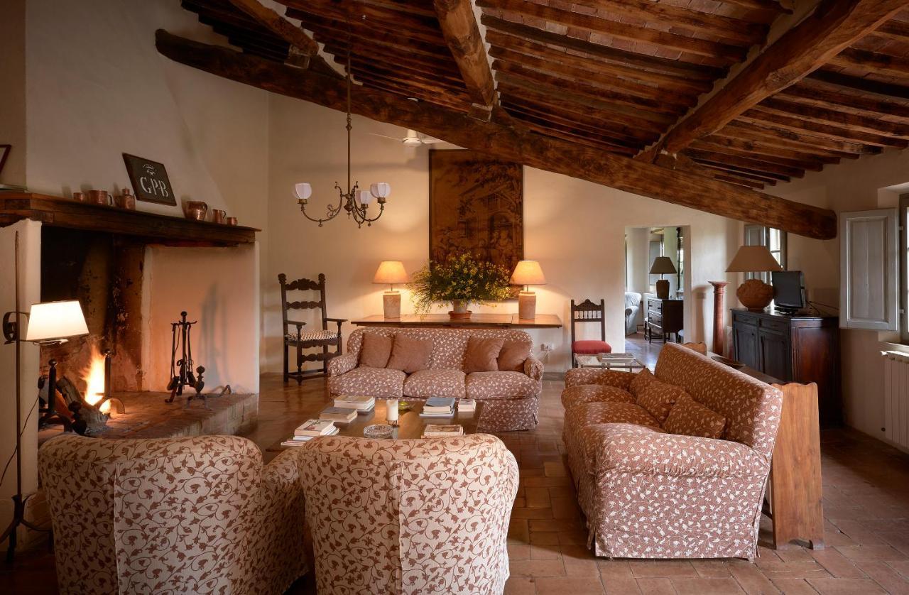 Borgo Lucignanello Bandini Villa San Giovanni dʼAsso Exteriör bild