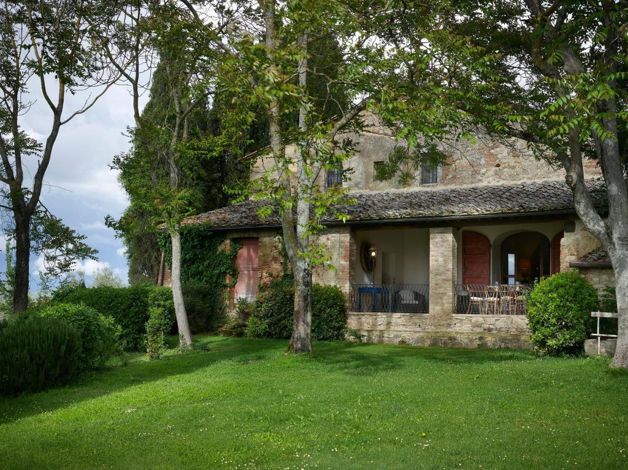 Borgo Lucignanello Bandini Villa San Giovanni dʼAsso Exteriör bild