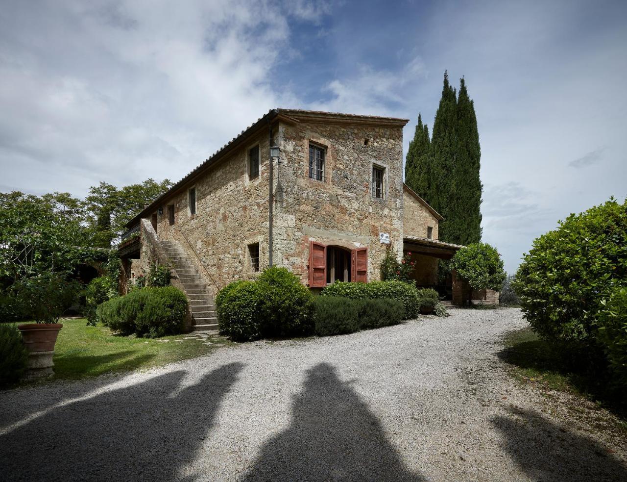 Borgo Lucignanello Bandini Villa San Giovanni dʼAsso Exteriör bild