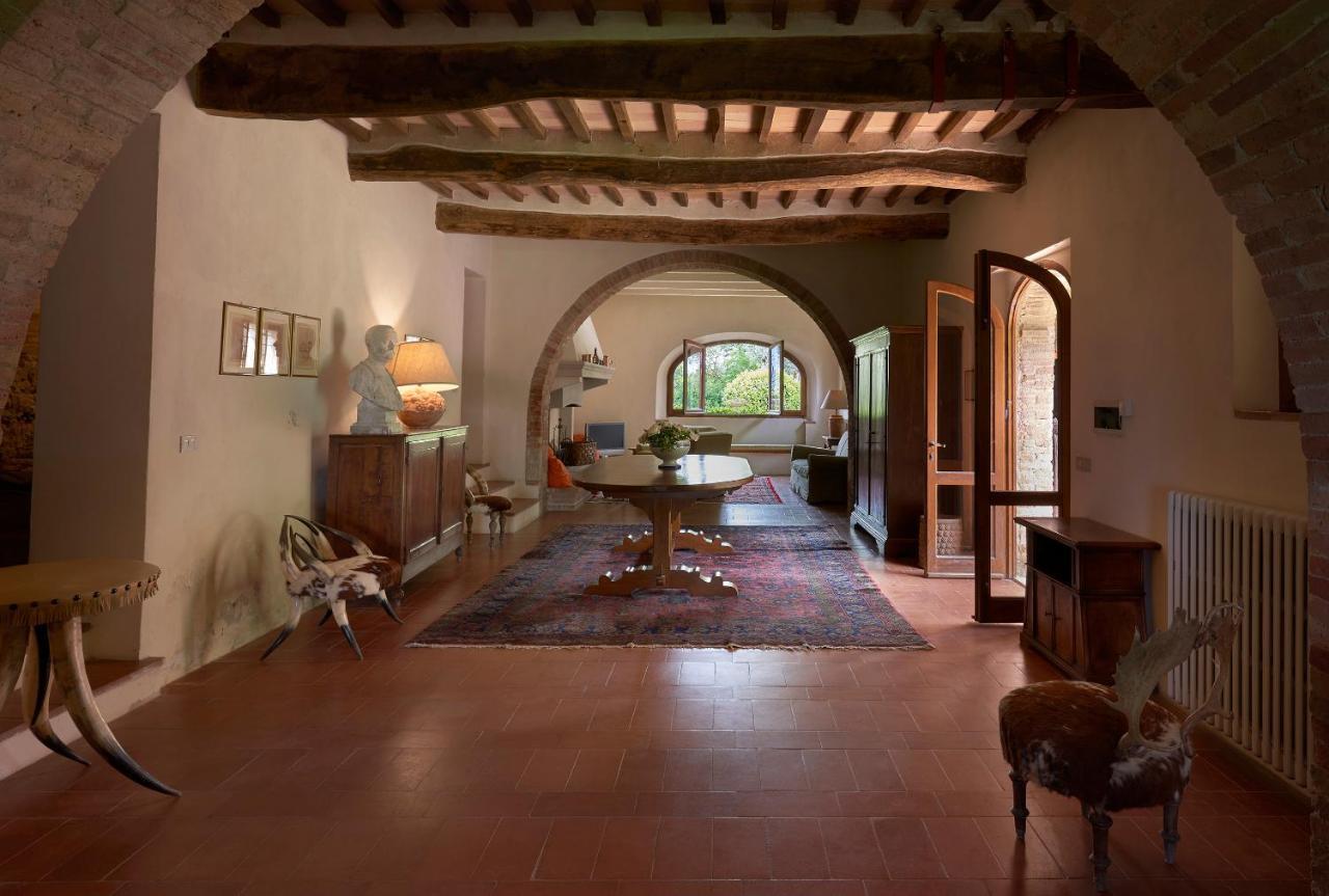 Borgo Lucignanello Bandini Villa San Giovanni dʼAsso Exteriör bild