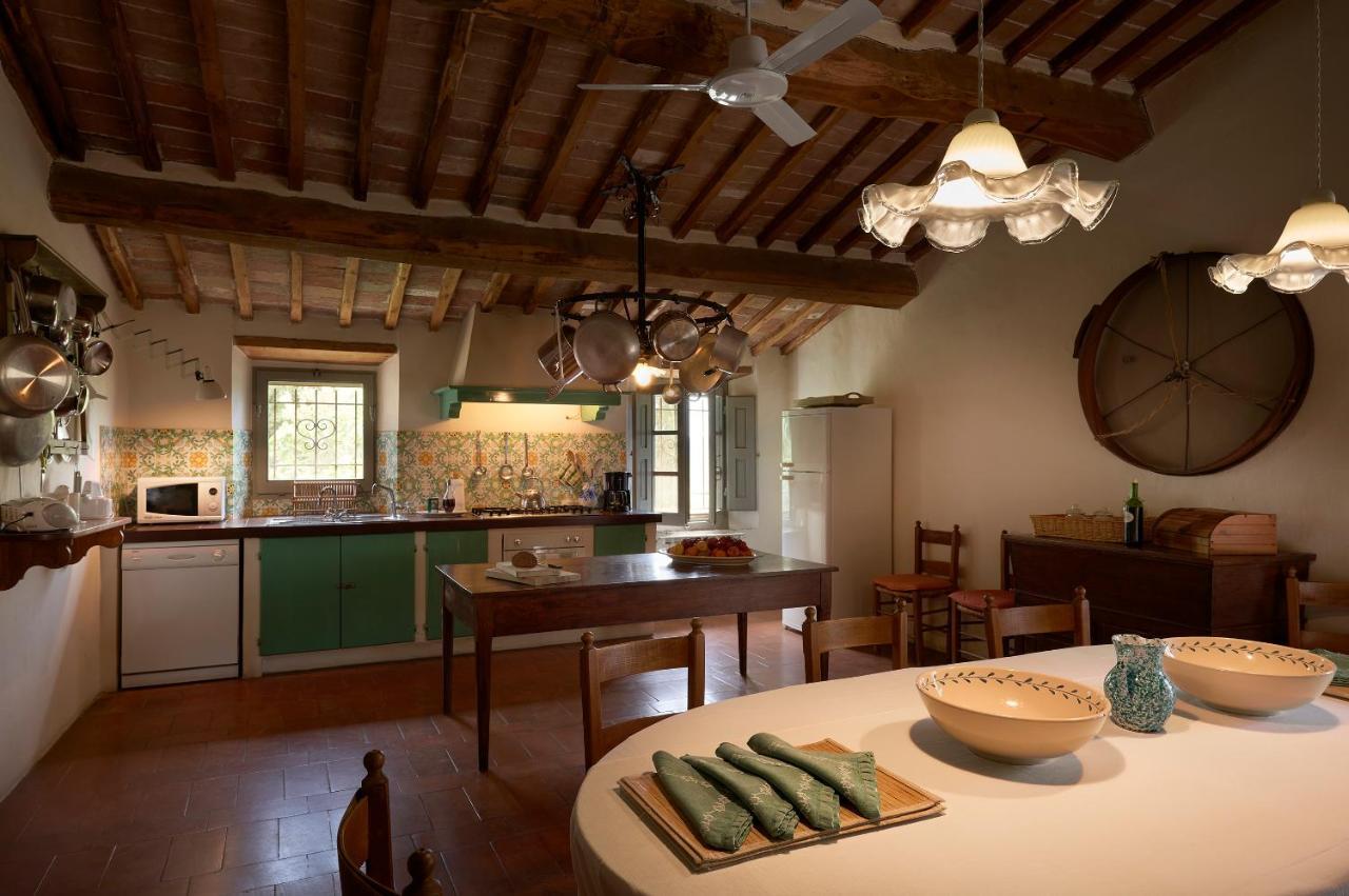 Borgo Lucignanello Bandini Villa San Giovanni dʼAsso Exteriör bild