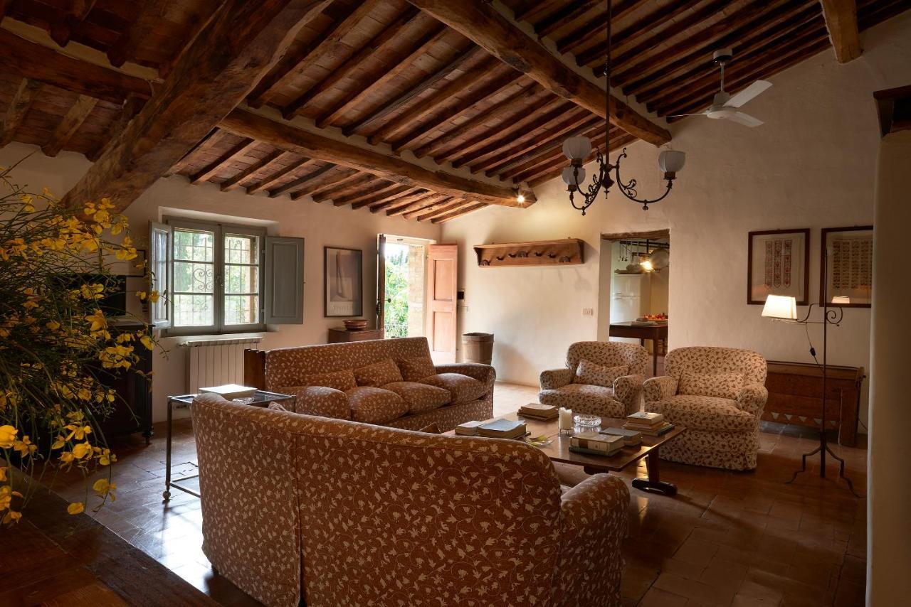 Borgo Lucignanello Bandini Villa San Giovanni dʼAsso Exteriör bild