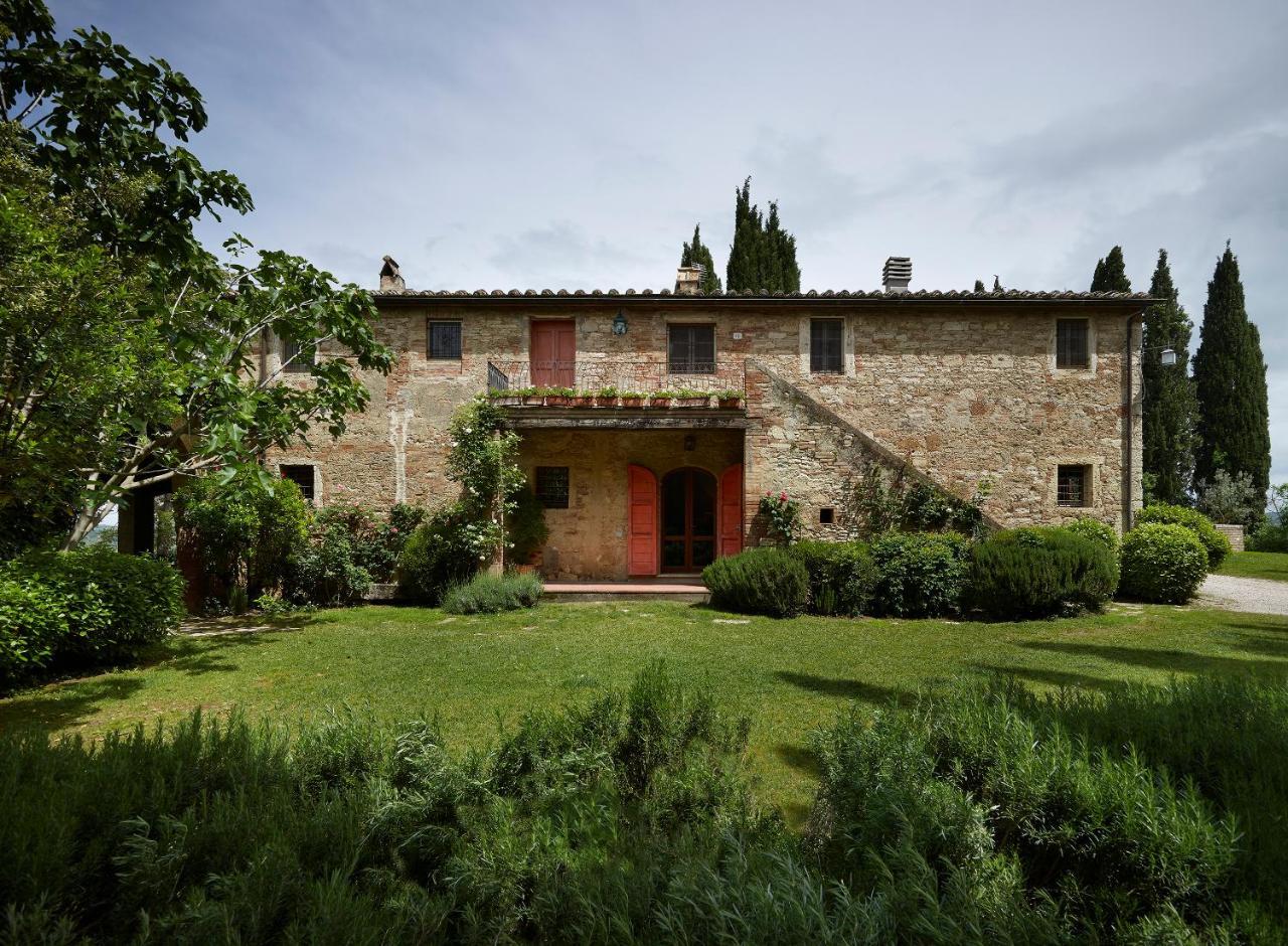 Borgo Lucignanello Bandini Villa San Giovanni dʼAsso Exteriör bild