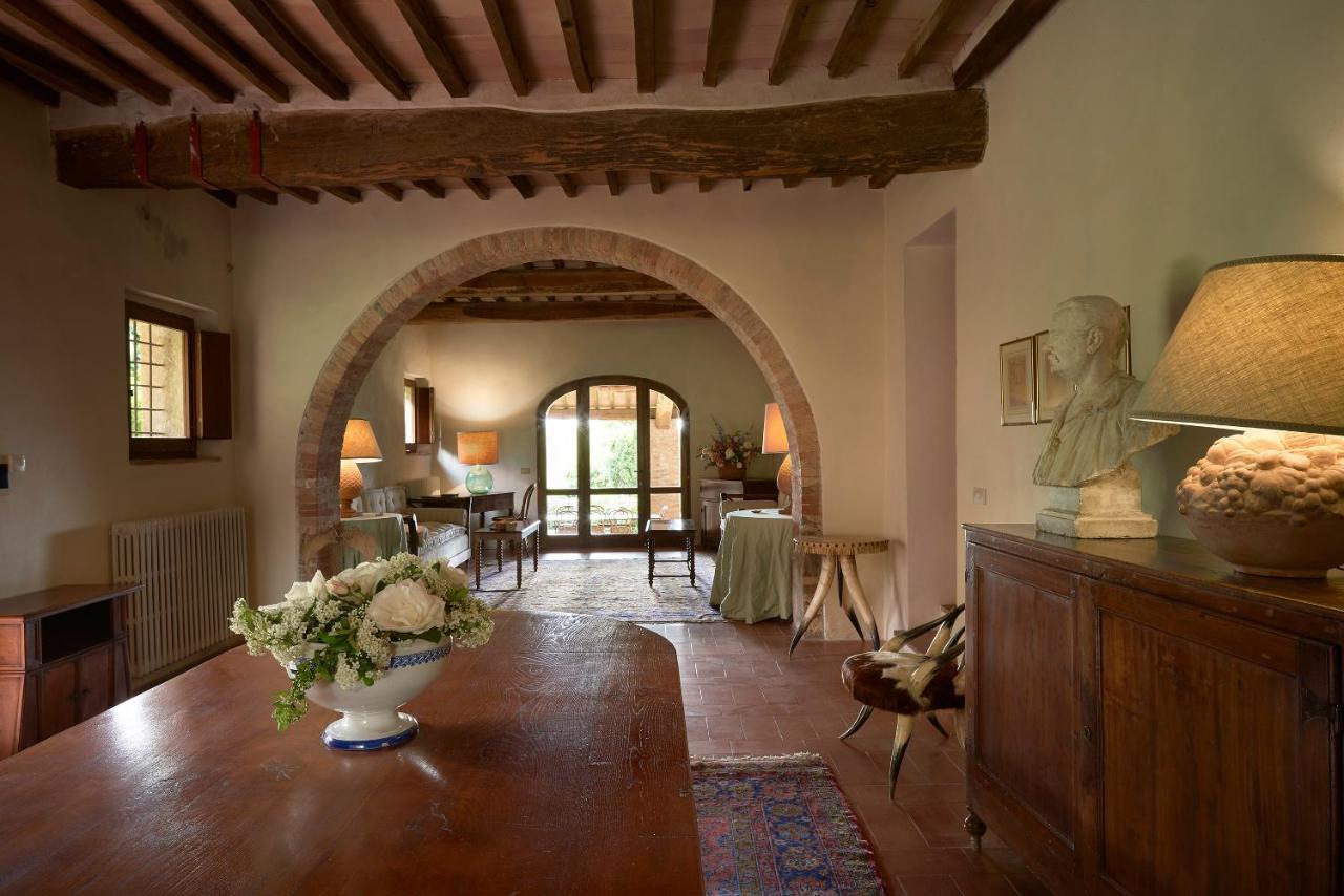 Borgo Lucignanello Bandini Villa San Giovanni dʼAsso Exteriör bild