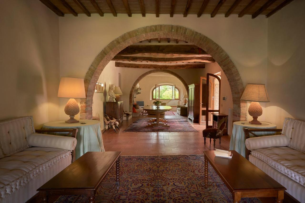 Borgo Lucignanello Bandini Villa San Giovanni dʼAsso Exteriör bild