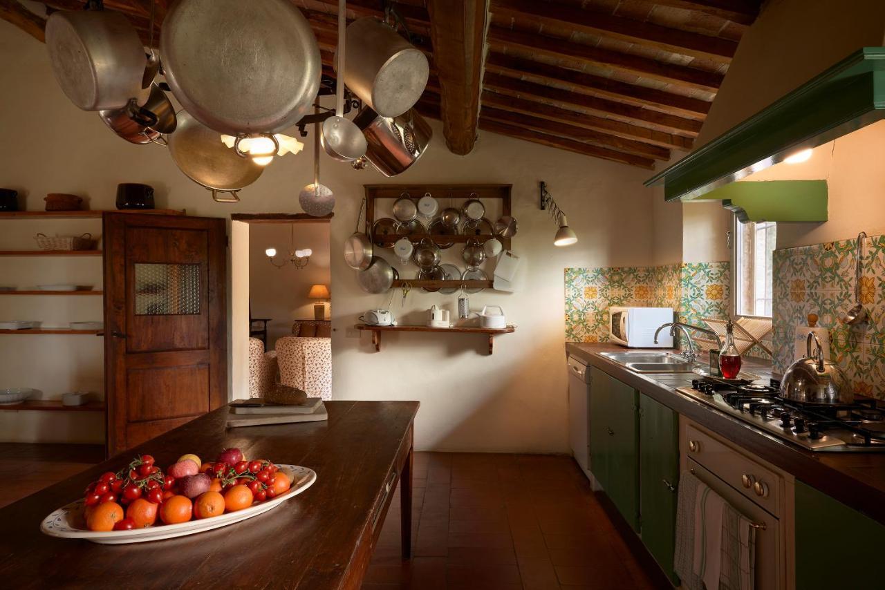 Borgo Lucignanello Bandini Villa San Giovanni dʼAsso Exteriör bild