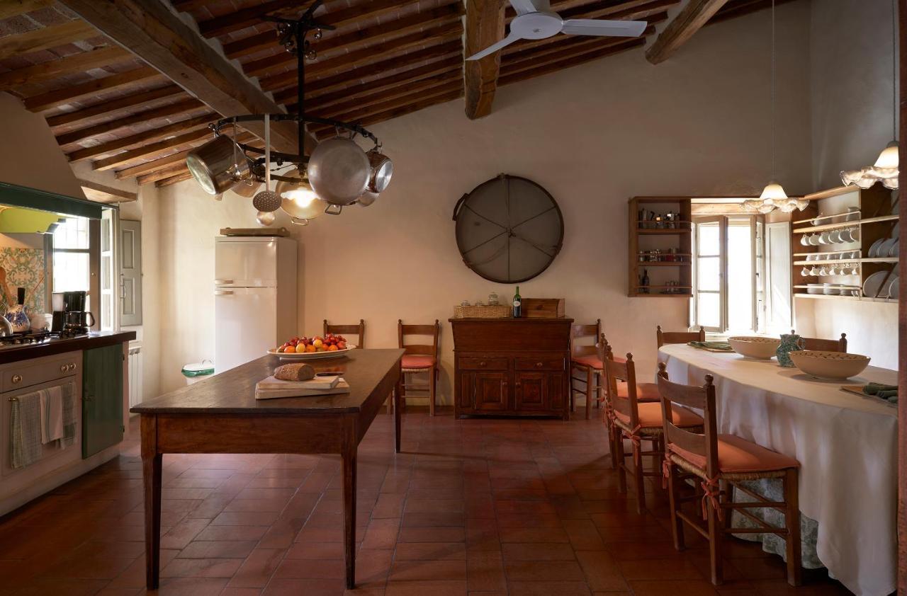 Borgo Lucignanello Bandini Villa San Giovanni dʼAsso Exteriör bild