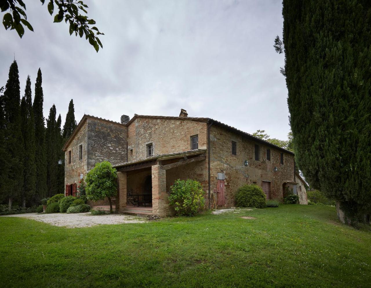 Borgo Lucignanello Bandini Villa San Giovanni dʼAsso Exteriör bild