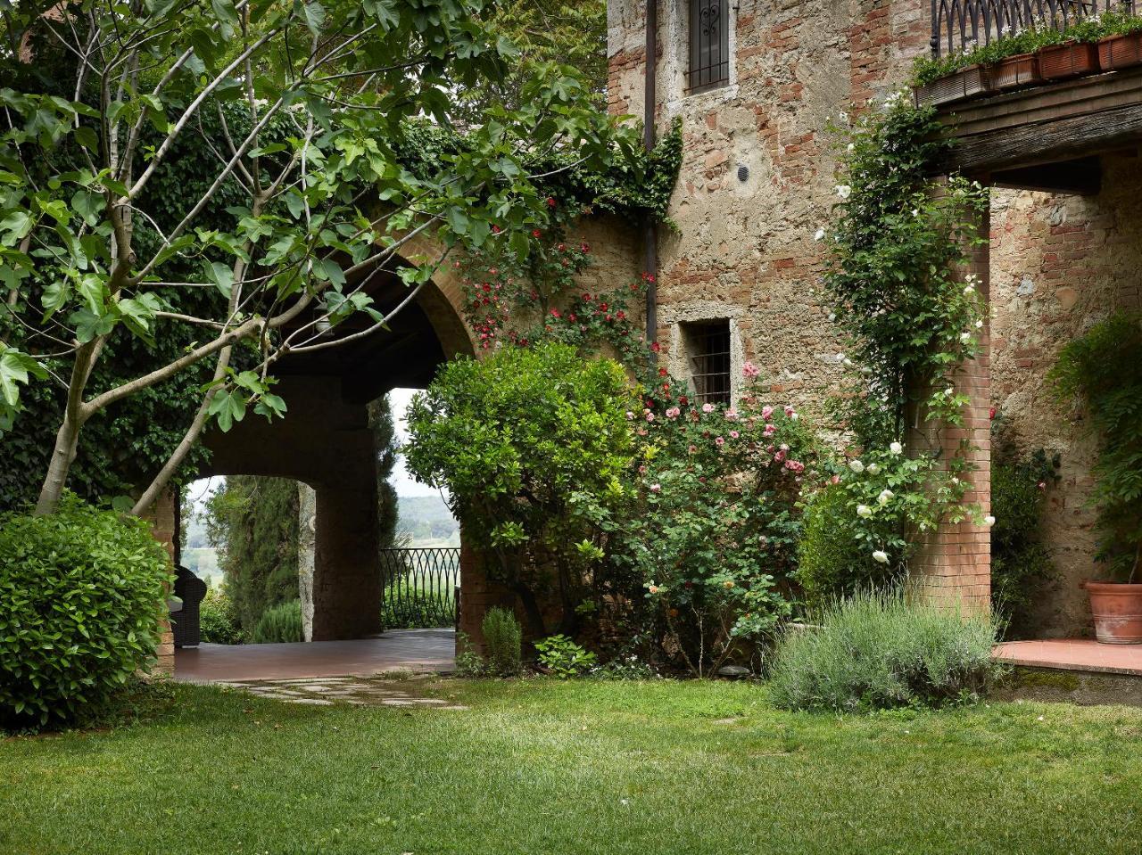 Borgo Lucignanello Bandini Villa San Giovanni dʼAsso Exteriör bild