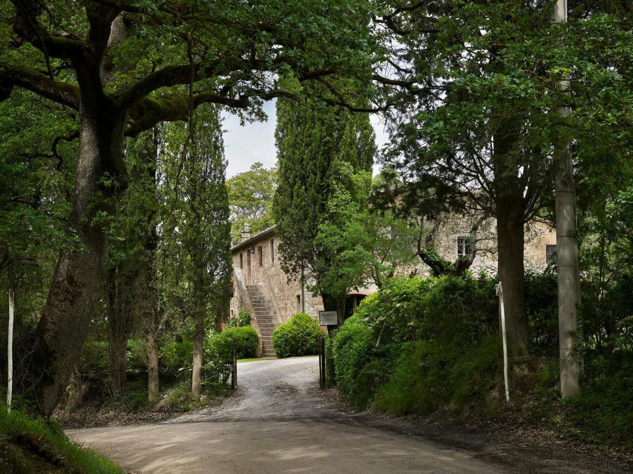 Borgo Lucignanello Bandini Villa San Giovanni dʼAsso Exteriör bild